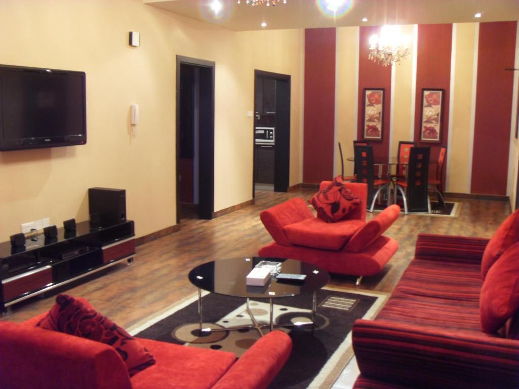Manzil Al Sultan I Aparthotel Manama Rum bild